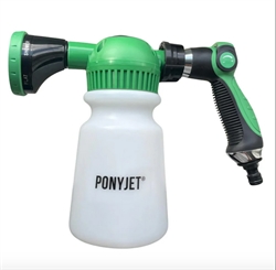 PonyJet Vandvarmer Mini Kit - Transportabel - Med PonyJet 4.0 Sprøjtepistol med shampoo beholder